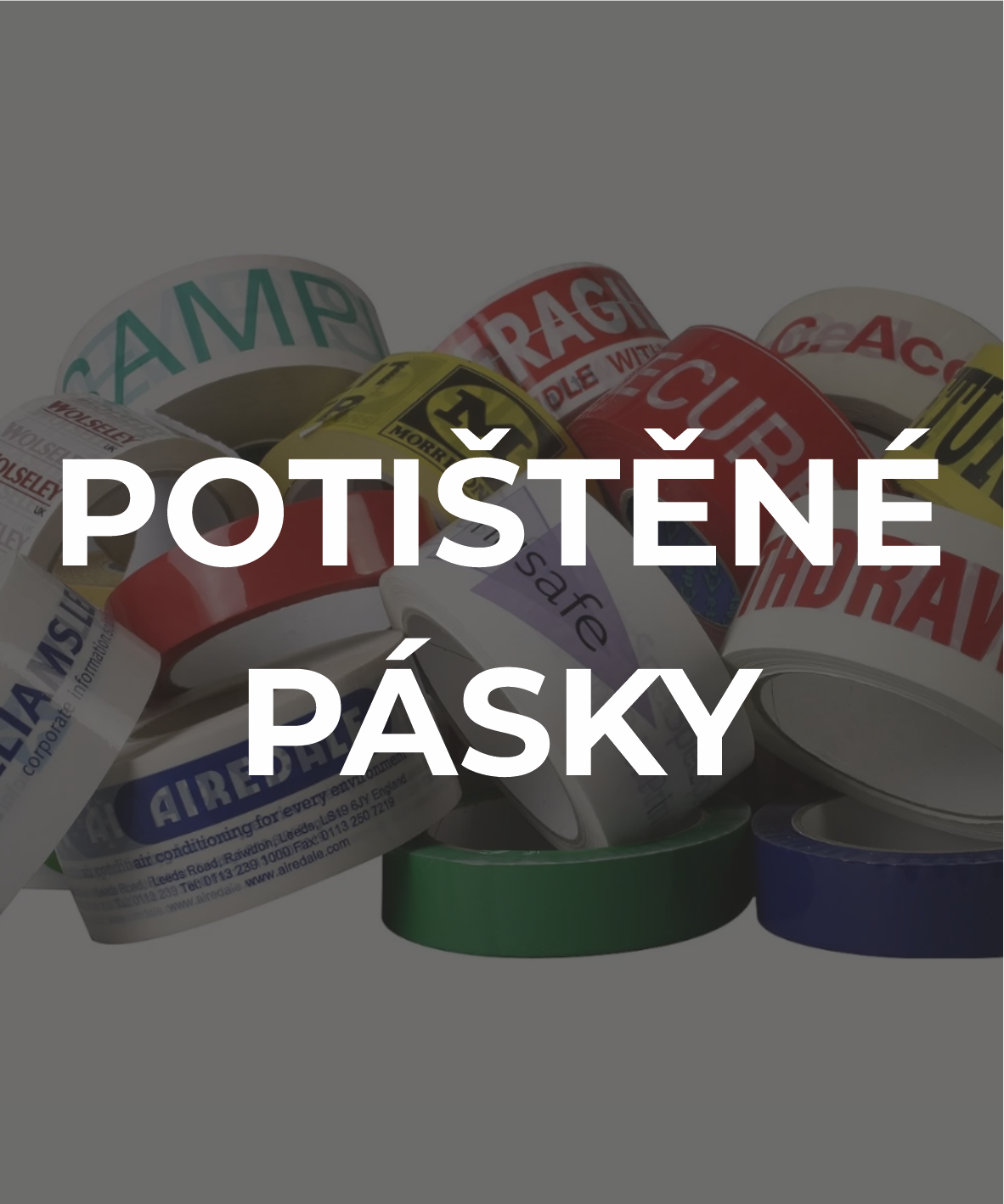 Potištěné pásky